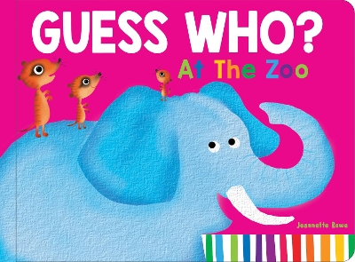 Guess Who? at the Zoo Lift the Flap book