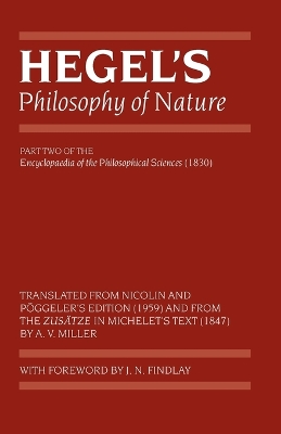 Hegel's Philosophy of Nature book