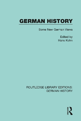 German History: Some New German Views book