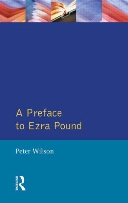 Preface to Ezra Pound book