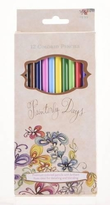 Painterly Days - 12 Colored Pencils book