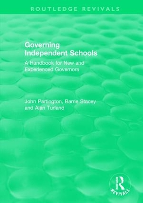 Governing Independent Schools book