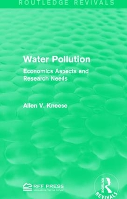 Water Pollution by Allen V. Kneese