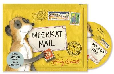 Meerkat Mail: Book and CD by Emily Gravett