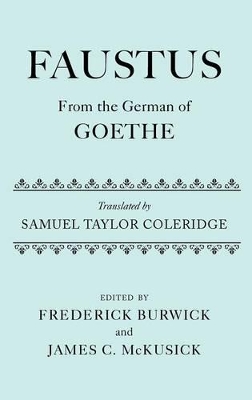 Faustus: From the German of Goethe book