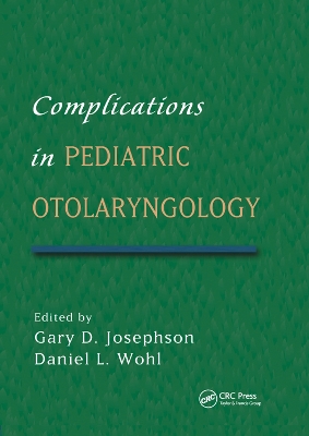 Complications in Pediatric Otolaryngology book