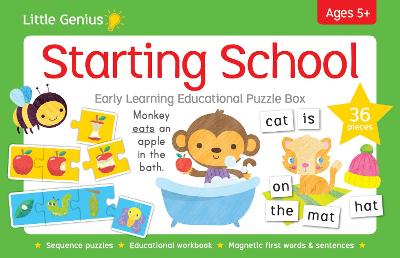 Little Genius Early Learning Puzzle Box - Starting School book