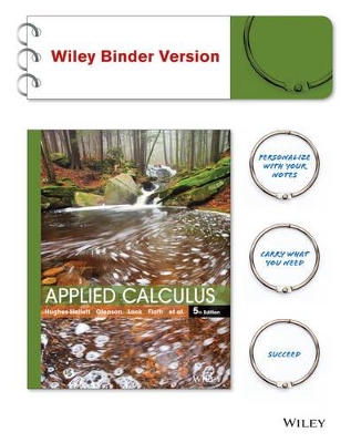 Applied Calculus, Fifth Edition Loose-Leaf Print Companion Tech Upd book