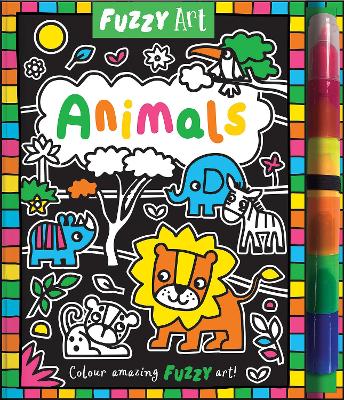 Fuzzy Art Animals book