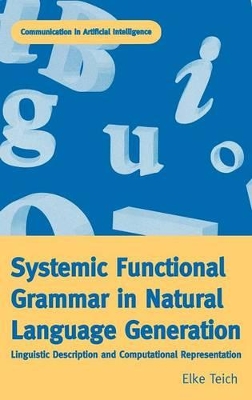 Systemic Functional Grammar in Natural Language Generation book