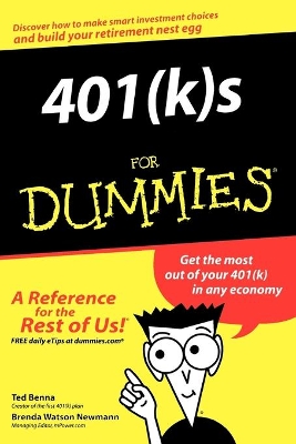 401(k)s For Dummies book