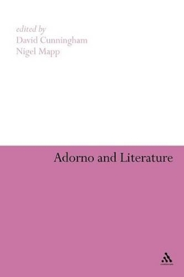 Adorno and Literature book