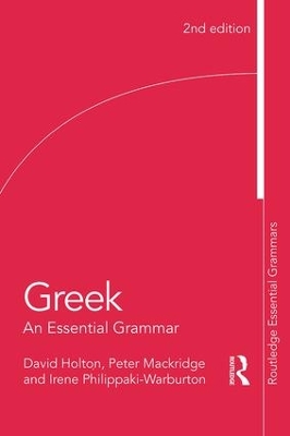 Greek: An Essential Grammar book