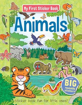 My First Sticker Book: Animals book