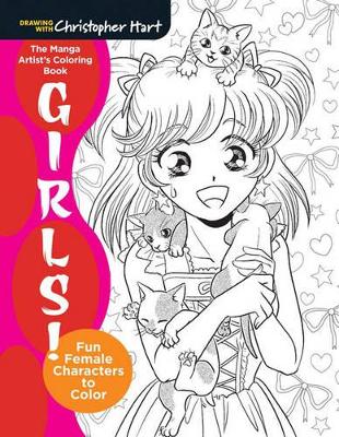 Manga Artist's Coloring Book: Girls! book