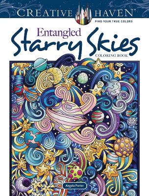 Creative Haven Entangled Starry Skies Coloring Book book