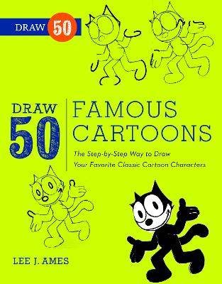Draw 50 Famous Cartoons book