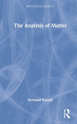 The Analysis of Matter book