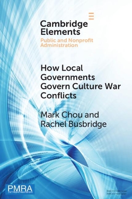 How Local Governments Govern Culture War Conflicts book