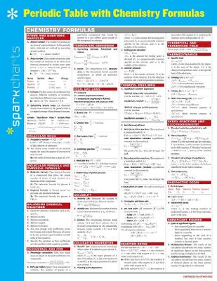 Periodic Table with Chemistry Formulas SparkCharts book