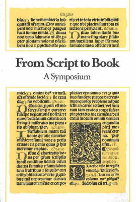 From Script to Book book