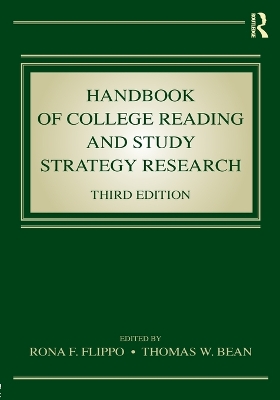Handbook of College Reading and Study Strategy Research by Rona F Flippo