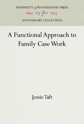 Functional Approach to Family Case Work book
