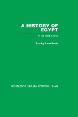 History of Egypt by Stanley Lane-Poole