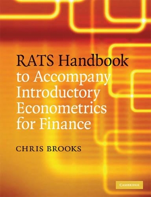 RATS Handbook to Accompany Introductory Econometrics for Finance book