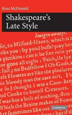 Shakespeare's Late Style book