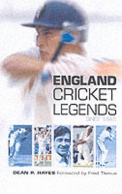 England Cricket Legends book