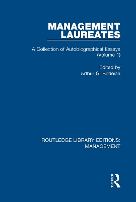 Management Laureates by Arthur G. Bedeian