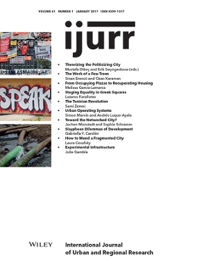 International Journal of Urban and Regional Research by Matthew Gandy