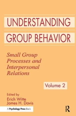 Understanding Group Behavior by Erich H. Witte