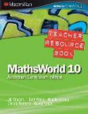 MathsWorld 10 Australian Curriculum Edition - Teacher Resource Book book