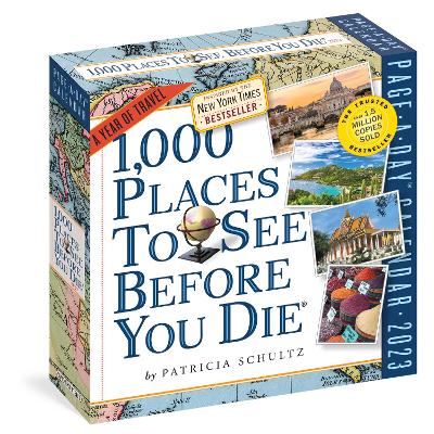 1,000 Places to See Before You Die Page-A-Day Calendar 2023: A Year of Travel book