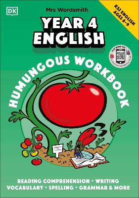 Mrs Wordsmith Year 4 English Humungous Workbook, Ages 8–9 (Key Stage 2): with 3 months free access to Word Tag, Mrs Wordsmith's fun-packed, vocabulary-boosting app! book