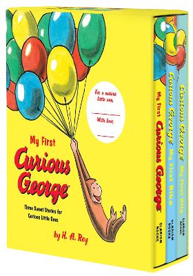 My First Curious George 3-Book Box Set: My First Curious George, Curious George: My First Bike, Curious George: My First Kite by H A Rey