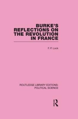 Burke's Reflections on the Revolution in France book