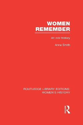 Women Remember by Anne Smith