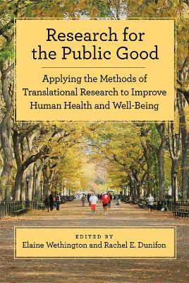 Research for the Public Good book