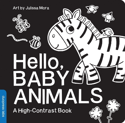 Hello, Baby Animals: A Durable High-Contrast Black-and-White Board Book for Newborns and Babies book