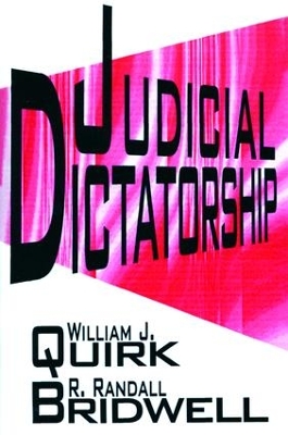 Judicial Dictatorship book