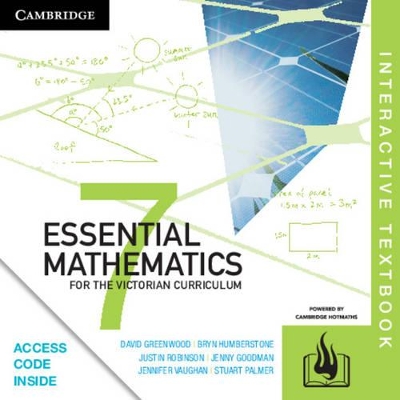 Essential Mathematics for the Victorian Curriculum Year 7 Digital (Card) by David Greenwood