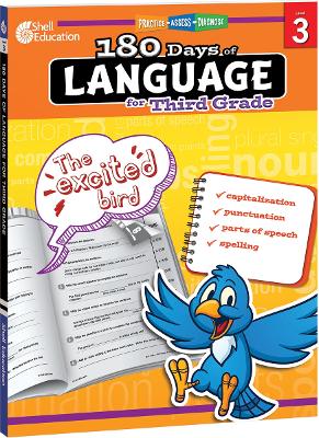 180 Days of Language for Third Grade book