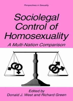 Sociolegal Control of Homosexuality book