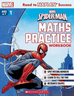 Marvel Workbook: Spider-Man Level 1 Maths Practice book