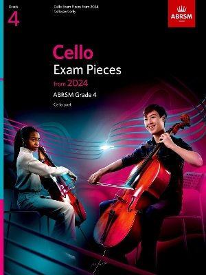 Cello Exam Pieces from 2024, ABRSM Grade 4, Cello Part book