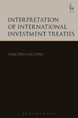 Interpretation of International Investment Treaties book