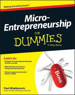 Micro-Entrepreneurship For Dummies book